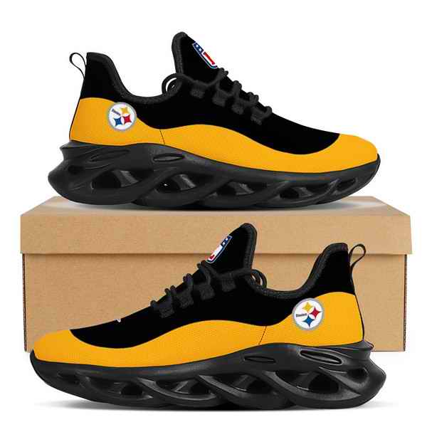 Men's Pittsburgh Steelers Flex Control Sneakers 007